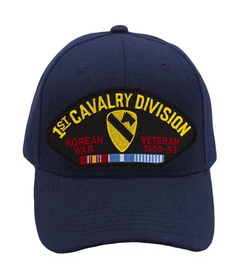Patchtown 1st Cavalry Division Korean War Veteran Hatballcap