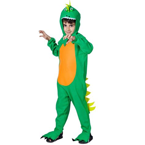 Flatwhte Halloween Kids Dinosaur Costume Sml Green S