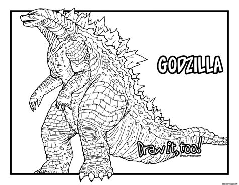 Actually, a robot is a machine especially one programmable by a computer. 2 Godzilla Coloring Pages to Print Worksheet 001 6F7D3B ...