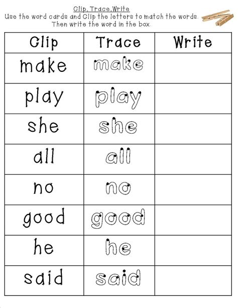 Pin By Oliver On Esl Kindergarten Worksheets Sight Words Sight Words