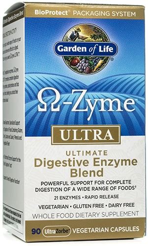 I could not hold a job and was in horrible pain at least once a week. Omega-Zyme™ ULTRA 180 Vegetarian Capsules by Garden of ...