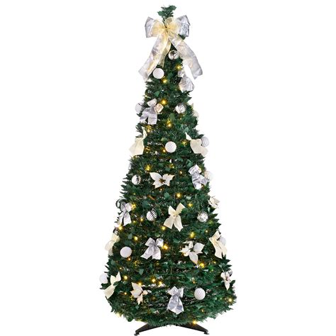 Buy Werchristmas Pre Lit Pop Up Decorated Christmas Tree With 150 Warm