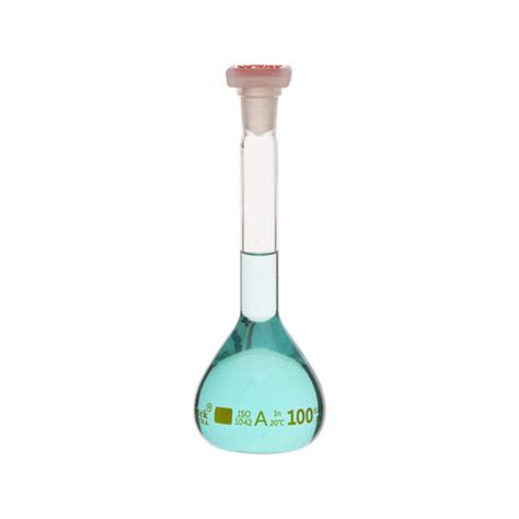 Supertek Ultra Volumetric Flask PP Stopper Class A Conformity With