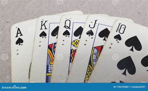 Blindman Braille Vintage Playing Cards Stock Photo Image Of Playing
