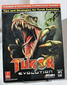 Turok Evolution Strategy Guide Hint Book Prima Acclaim PS Xbox GC EBay