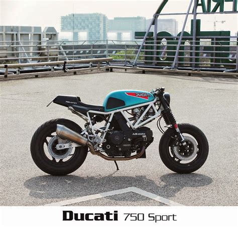 Ducati 750 Sport Jvb Moto Rocketgarage Cafe Racer Magazine