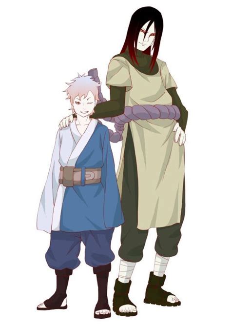 Naruto Shippuden Mitsuki And Orochimaru Father And Son Yamanaka Inojin