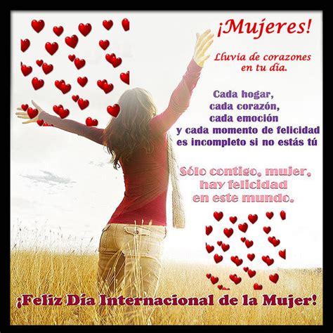 Felíz Día De La Mujer En Imágenes Con Frases Y Mensajes Para Descargar