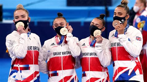 tokyo 2020 bronze in women s team gymnastics is first team medal for britain since 1928 itv news