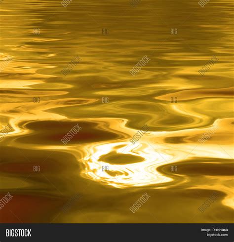 Liquid Gold Background Image And Photo Bigstock
