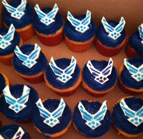 Air Force Cupcakes Military Retirement Parties Retirement Celebration