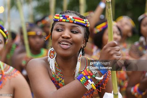 Samkeliwe Indoni Nzimande During The Annual Umkhosi Womhlanga At