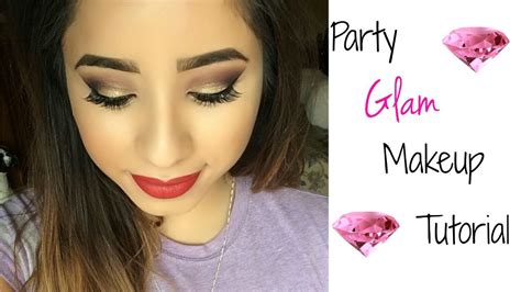 Party Glam Makeup Tutorial Youtube