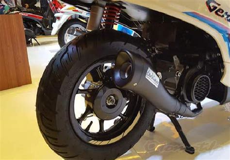 2019 Modifikasi Motor Genio Terbaik Ala Cafe Racer Terbaru | Otomotifo