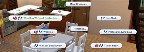 Relationship And Pregnancy Overhaul Aka Woohoo Wellness Module 2 Lumpinous Sims 4 Mods