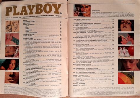 Magazine~ Playboy ~december 1978 ~farrah Fawcett ~janet Quist ~john