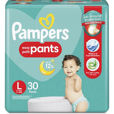 Pampers Baby Dry Pants Value Pack Large 30s Baby Diapers Walter Mart