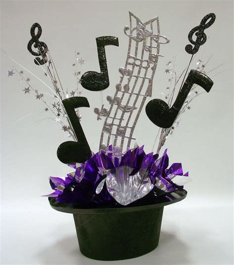 Music Themed Centerpiece Ideas Bing Music Note Party Decorations