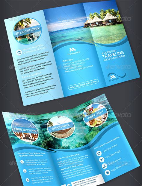 40 Best Travel And Tourist Brochure Design Templates 2019 Designmaz