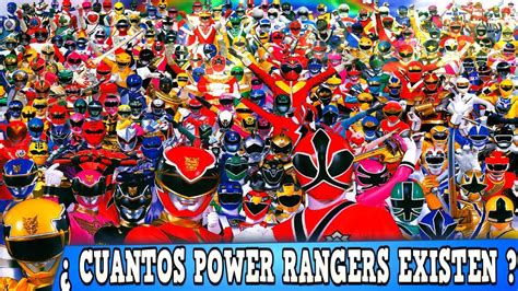 Todos Los Power Rangers De La Historia 1993 2020 Youtube