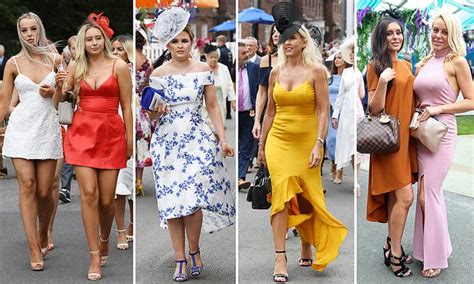 Ladies Day At The York Races Day Two Glamorous Guests Kick Off Festivities