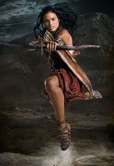 Pocahontas Katrina Law Spartacus Warrior Woman
