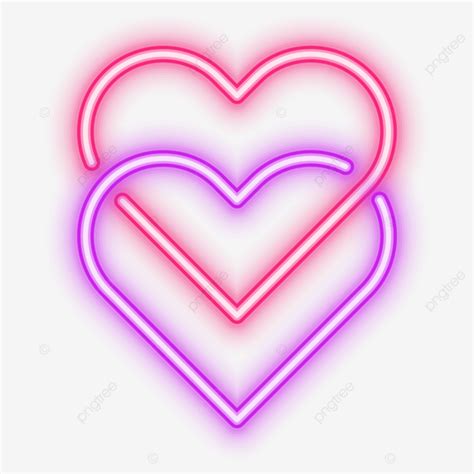 Love Valentine Neon Effect Valentine Love Neon Png And Vector With