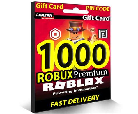 Roblox Premium 1000 T Card