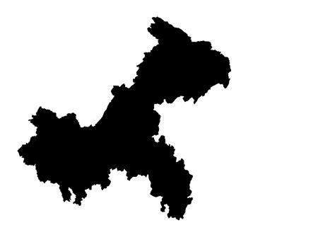 Chongqing Free Map Free Blank Map Free Outline Map Free Base Map