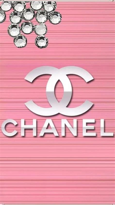 Chanel Diamond Logo 3d Anniversary City Monogram Pink Striped Hd