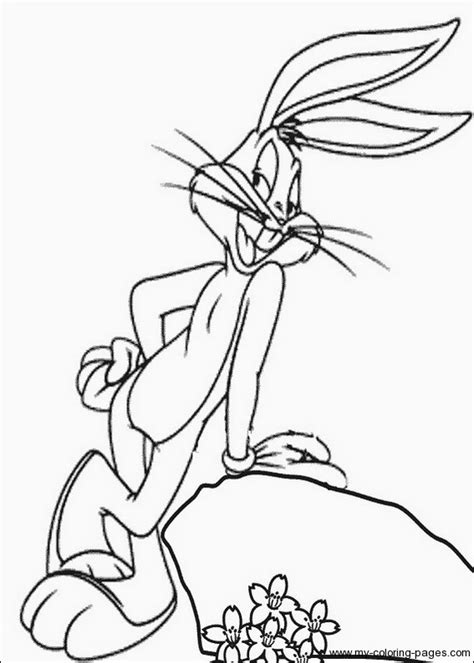 12 Coloring Pages Of Bugs Bunny Print Color Craft