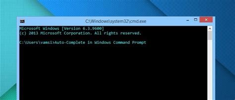 Enable Auto Complete Feature In Windows Command Prompt Prompts