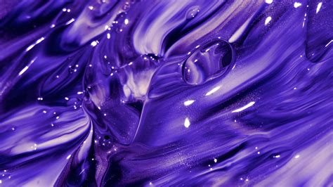 Download Violet Purple Waves Flow Art Texture Wallpaper