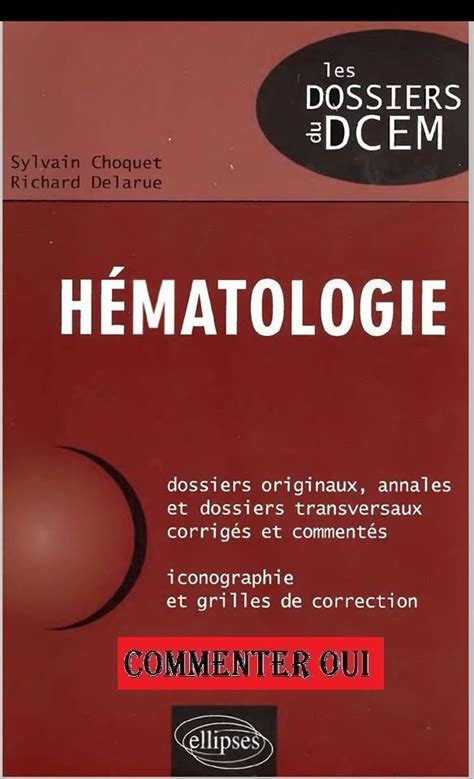 Tratat de medicina interna hematologie radu paun bucuresti. DCEM - Hématologie.pdf - MEDECINE POUR TOUS1