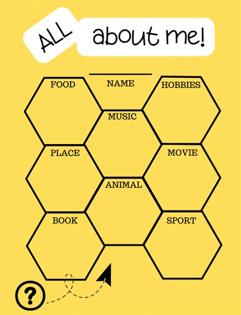 32 All About Me Worksheet For Kids Teens And Adults All About Me