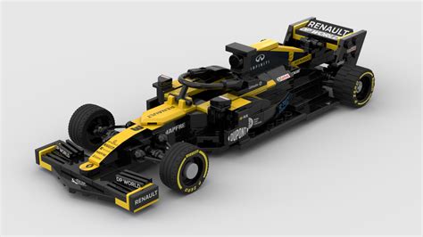 Lego Moc F1 Renault Rs20 By Cgforcedesigns Rebrickable Build With Lego