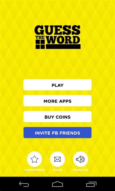 Send, view and edit office docs attached to emails from your phone with this powerful word processing app from microsoft. Guess The Word! for Android - Free Download