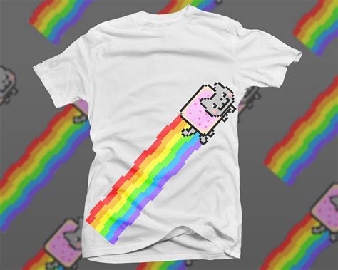 Nyan Cat T Shirt By Ka3z4 On Deviantart