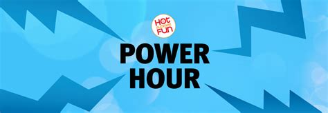 Power Hour Fridays Mohegan Sun Pocono