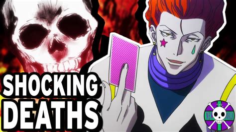 Hunter X Hunters Most Shocking Deaths Top 5 Youtube