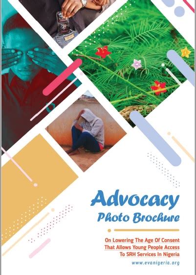 Advocacy Photo Brochure On Lowering Age Of Consent To Access Hiv