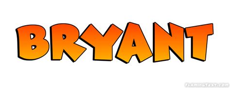Bryant Logo Free Name Design Tool From Flaming Text