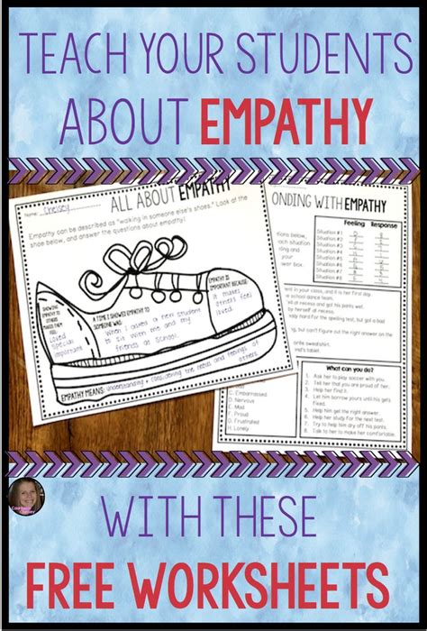 Teaching Empathy Empathy Worksheets Pdf Worksheeta