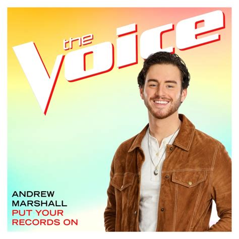 andrew marshall put your records on the voice performance ototoy