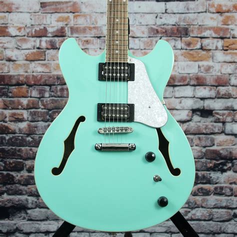 Ibanez As63 Semi Hollow Guitar Surf Green
