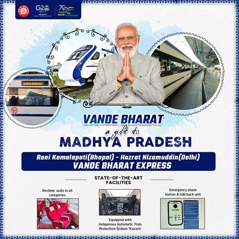 Ministry Of Railways On Twitter Th Vandebharatexpress Service