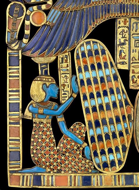 Pectoral Of Tutankhamun With Winged Scarab Egypt Museum