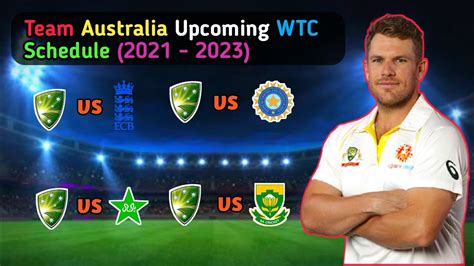 Team Australia Upcoming World Test Championship Schedule 2021 2023