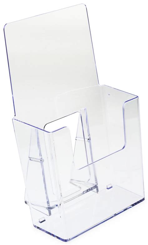 molded plastic brochure holder cheap discount bulk pricing