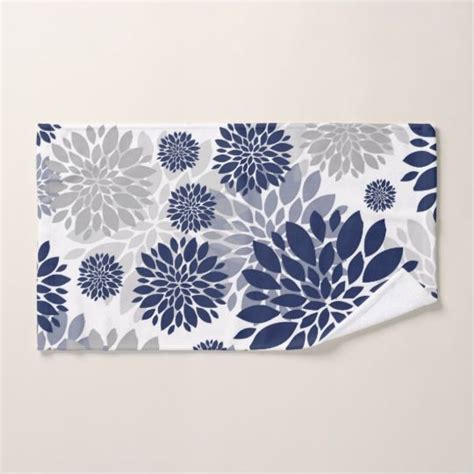 We have a wide selection of dog bath towels, dog drying towels, microfiber bath towels and that come in different styles and patterns. Navy Blue Gray Flower Graphic Pattern Bath Towel Set ...